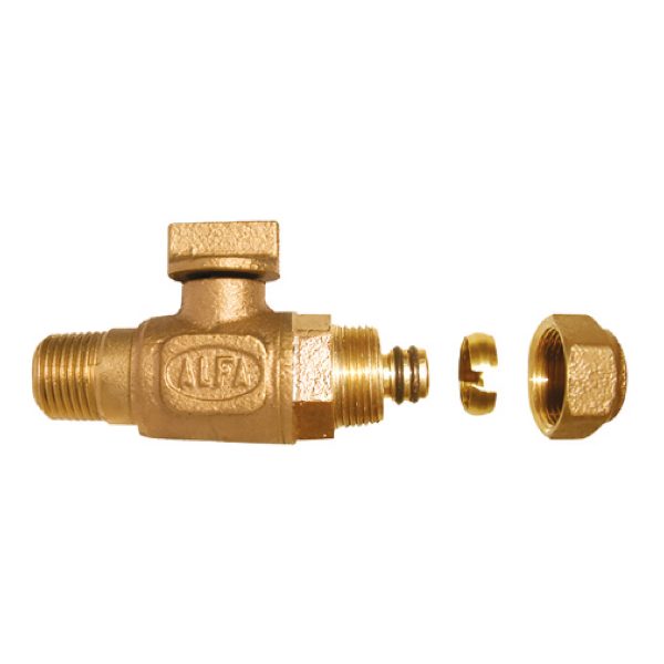 VÁLVULA DE INSERCIÓN, TUBO DE POLIETILENO, MEDIDA: 3/4"-25mm