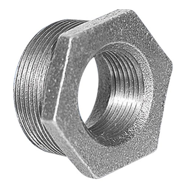 REDUCCIÓN BUSHING GALVANIZADA, MEDIDA: 1 1/2"x1"
