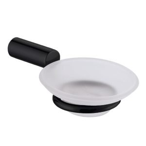 PORTA JABÓN, NEGRO MATE