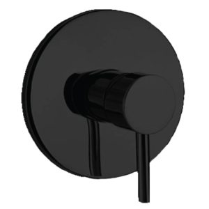 MONOMANDO PARA REGADERA, NEGRO MATE